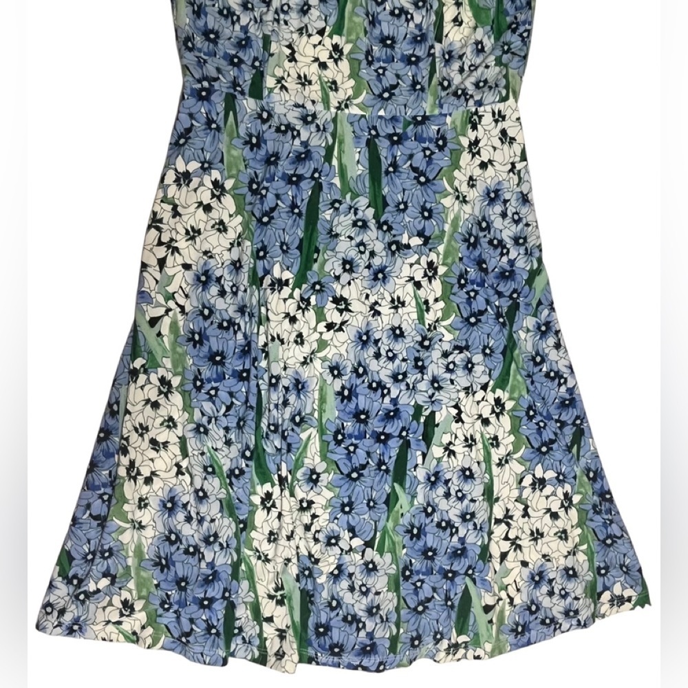 Tommy Hilfiger Sleeveless Floral Fit & Flare Midi Dress Size 6 EUC - Picture 6 of 14